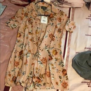 Top shop brand new floral romper